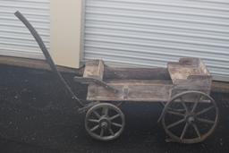 Wooden Cart, 44" x 23 1/2"W Cart Only, LOCAL PICK UP ONLY