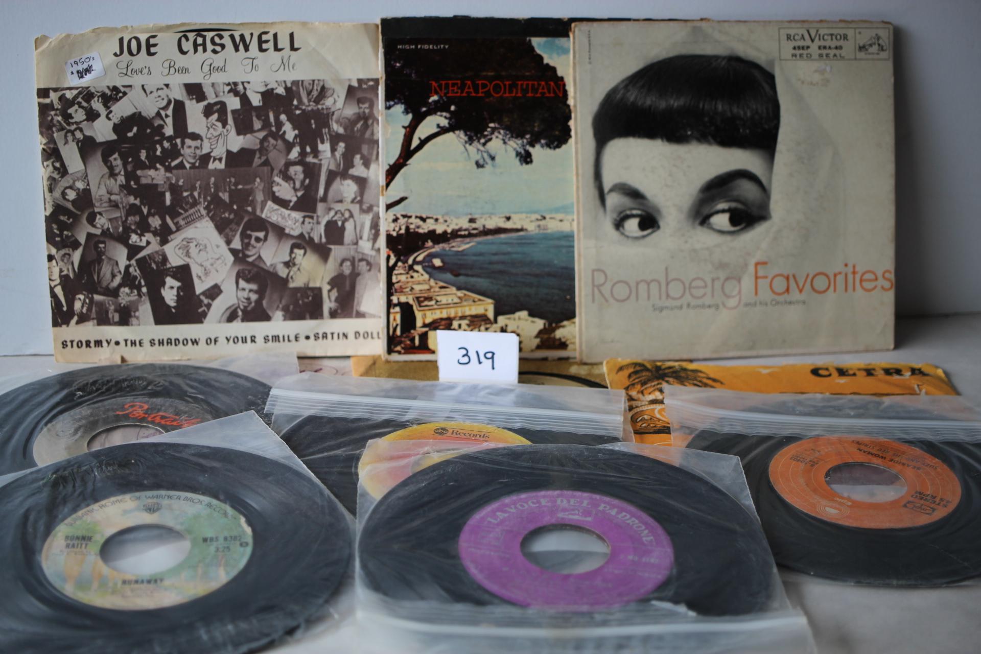 Assorted 45 rpm Records