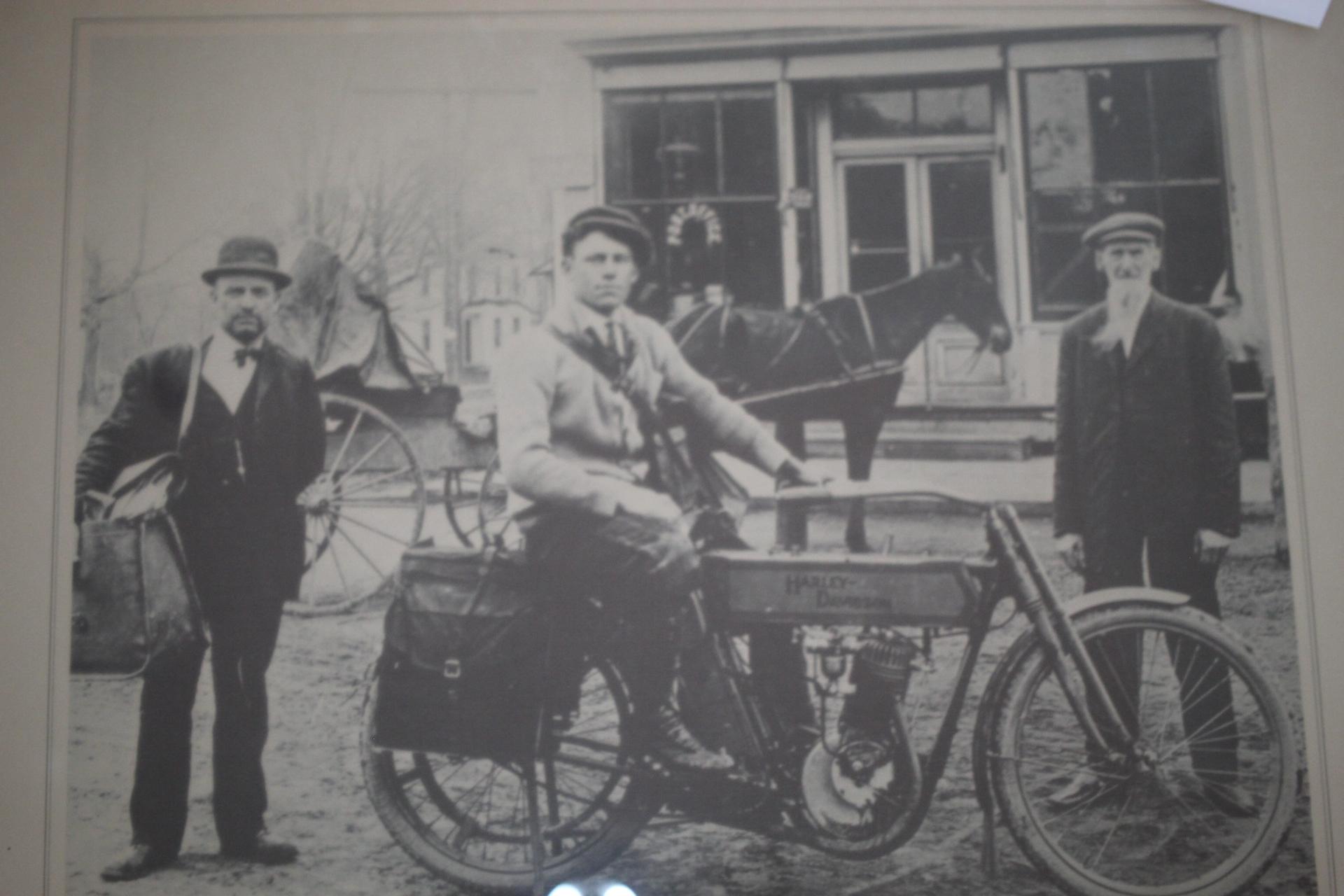 Framed Picture, Rural Delivery, Circa 1911, 17" x 14"