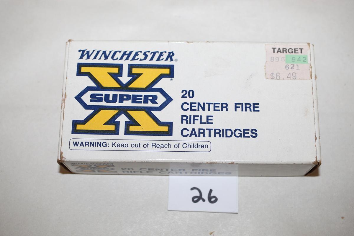 Vintage Winchester Super X 30-30 Ammo Box, Empty, #W30303, 170 Gr. Power Point (S.P.)