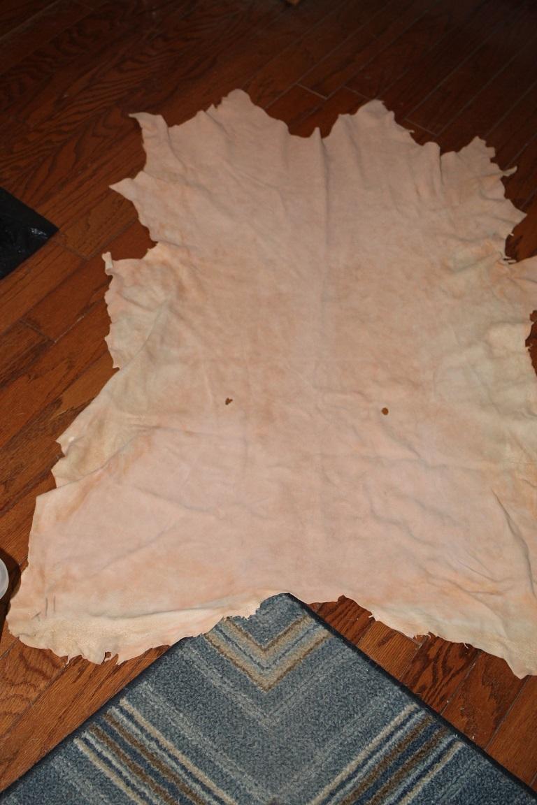 Deer Hide, Approx. 52"L x 34"W