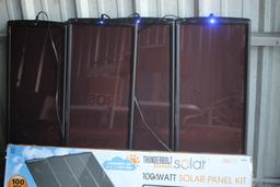 Solar Panel Kit, 100 Watt, Thunder Bolt Magnum, #63585, Please See Pictures For Dimensions