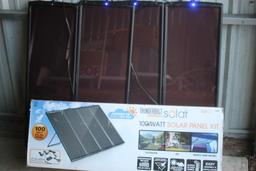 Solar Panel Kit, 100 Watt, Thunder Bolt Magnum, #63585, Please See Pictures For Dimensions
