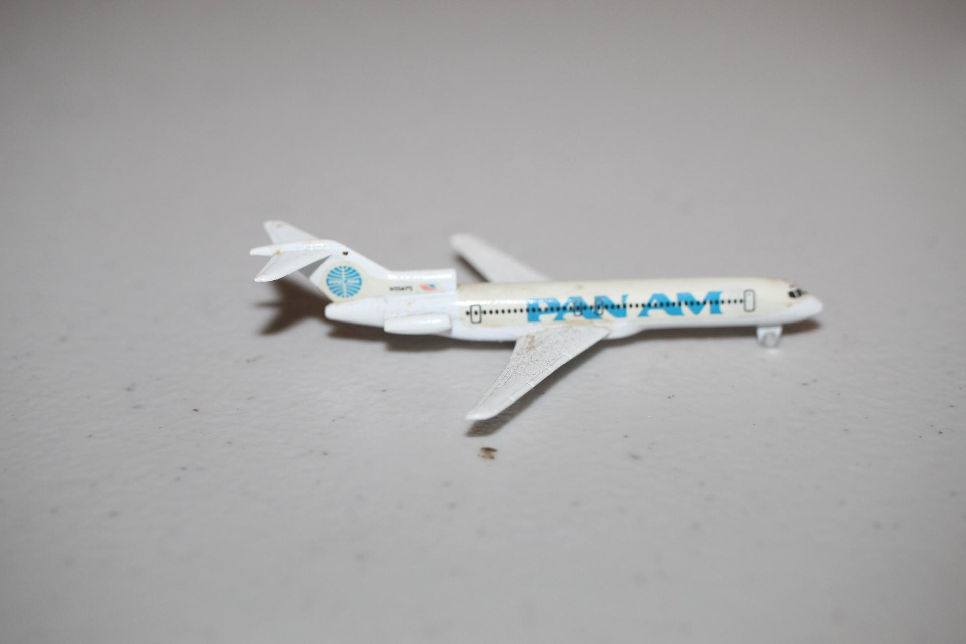 Pan Am Boeing 727/200 Die Cast, 1:600 Scale, Schabak, Made In Germany