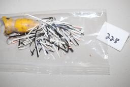 Popper Fishing Lure, Plastic, 3"