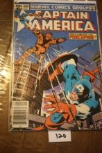 Captain America Comic Book, The Porcupine, 60 Cents, #285, Sept. 1983, Marvel Comics