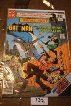 The Brave And The Bold Starring Batman And Green Arrow Comic Book, 50 Cents, #168, Nov.