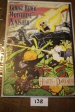 Ghost Rider Wolverine Punisher Comic Book, Hearts Of Darkness, Marvel Comics