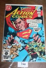 Superman Starring In Action Comics Comic Book, 60 Cents, #549, Nov.