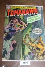 Tomahawk Comic Book, Treachery At Thunder Ridge, 15 Cents, #129, Aug.