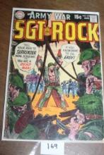 Our Army At War Featuring Sgt. Rock, 15 Cents, #222, Aug., DC Superman National Comics