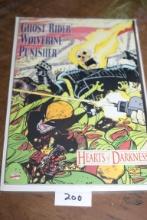 Ghost Rider Wolverine Punisher Comic Book, Hearts Of Darkness, Marvel Comics