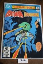 The Brave And The Bold Starring Batman And Ragman Comic Book, 60 Cents, #196, Mar.