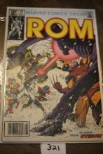 Rom Comic Book, The Horror Called Hybrid, 50 Cents, #18, May, Marvel Comics