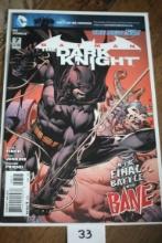 Batman The Dark Knight Comic Book, In The Final Battle With Bane, #7, May 2012, DC Comics