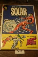 Doctor Solar Comic Book, Man Of The Atom, Also Magnus Fighter 4000 AD, 50 Cents, #29