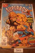 The New Adventures Of Superboy Comic Book, He's Dynamind And He's Murder, 60 Cents