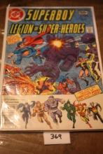 Superboy And The Legion Of Super Heros Comic Book, 44 Pages All New, 50 Cents, #243