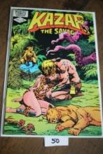 Kazar The Savage Comic Book, 75 Cents, #16, July, Marvel Comics, Bagged & Boarded