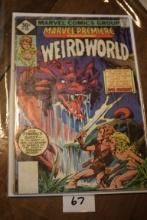 Marvel Premiere Featuring Weird World Comic Book, 30 Cents, #38, 1977