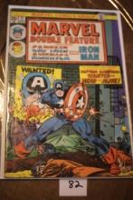 Marvel Double Feature Featuring Captain America And Iron Man Comic Book, 25 Cents, #11
