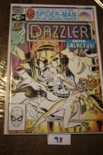 Dazzler Comic Book, Enter Galactus, 50 Cents, #10, Dec. 1981, Marvel Comics