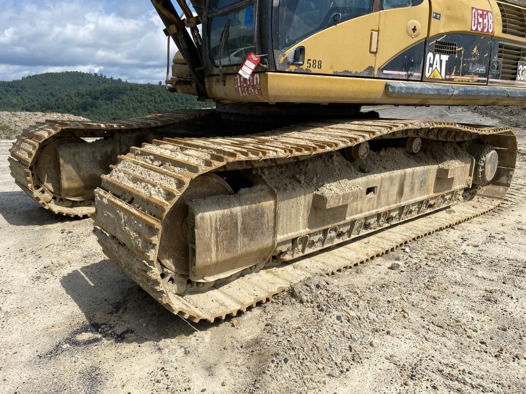 CATERPILLAR 330D L EXCAVATOR, S/N: CAT0330DLMWP00588, 15,271 HOURS SHOWING, CAT REMAN C-9 DIESEL