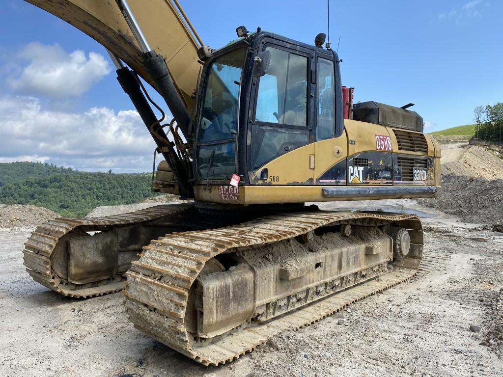 CATERPILLAR 330D L EXCAVATOR, S/N: CAT0330DLMWP00588, 15,271 HOURS SHOWING, CAT REMAN C-9 DIESEL