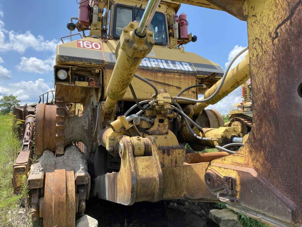 CATERPILLAR D11N DOZER, S/N: 74701030, CAT DIESEL ENGINE, 40,269 HOURS SHOWING, HAS BLADE, REAR