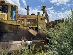 CATERPILLAR D11N DOZER, S/N: 74701030, CAT DIESEL ENGINE, 40,269 HOURS SHOWING, HAS BLADE, REAR