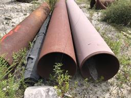 STEEL IRRIGATION, ASSORTED SIZES (4) LOCATION: TWIN BRANCH SOUTH