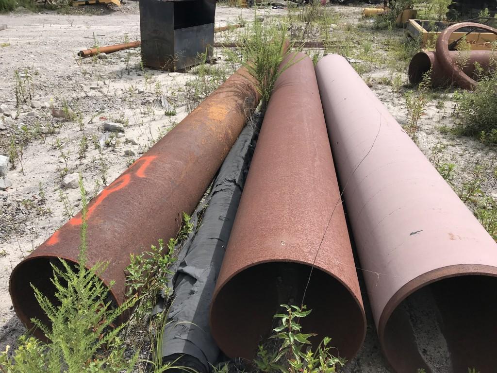 STEEL IRRIGATION, ASSORTED SIZES (4) LOCATION: TWIN BRANCH SOUTH