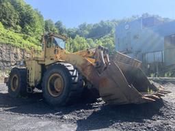 1996 CATERPILLAR 992D WHEEL LOADER, ARTICULATING, 4WD, 14 YARD LOADER BUCKET WITH TEETH, 45/65R45