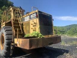 1996 CATERPILLAR 992D WHEEL LOADER, ARTICULATING, 4WD, 14 YARD LOADER BUCKET WITH TEETH, 45/65R45