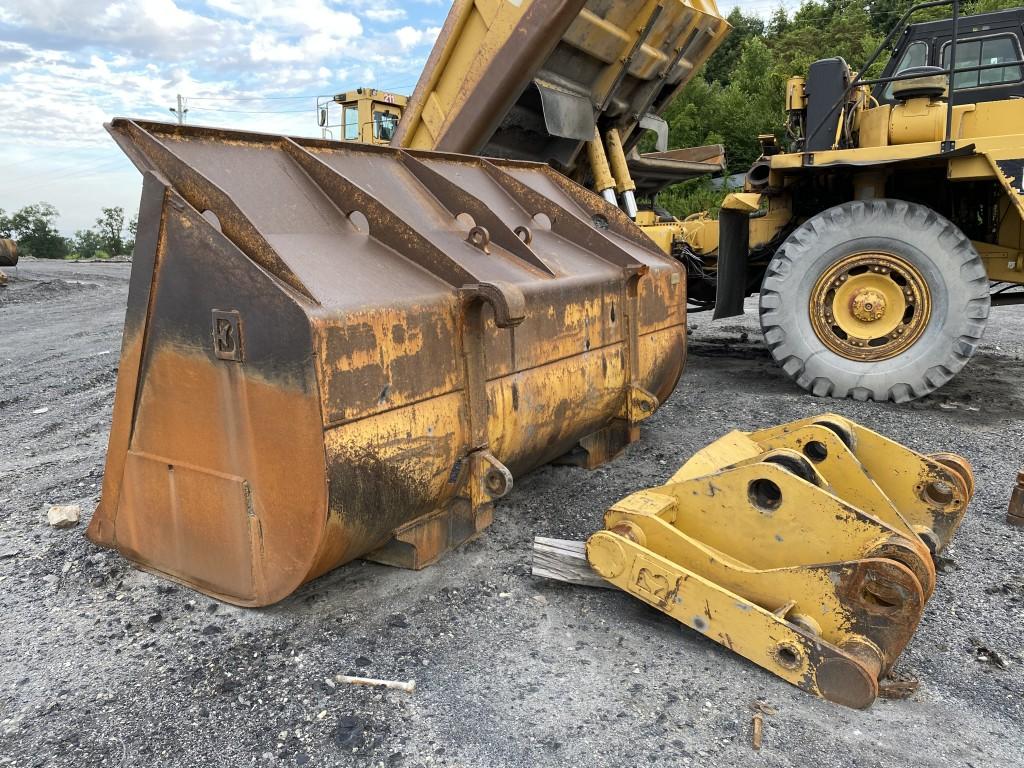1995 CATERPILLAR 988F SERIES II WHEEL LOADER, ARTICULATING, 4WD, 8 YARD BUCKET, CAT 3408E DIESEL