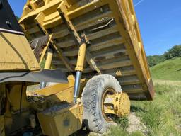 CATERPILLAR 777D ROCK TRUCK, RIGID FRAME, S/N: 00777DAAGC01816, HOURS N/A, MISSING FRONT AXLE,