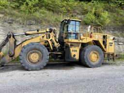 2005 CATERPILLAR 988G WHEEL LOADER, 8 YARD GP BUCKET, 4WD, 35/65-33 TIRES, RUNS AND OPERATES, S/N