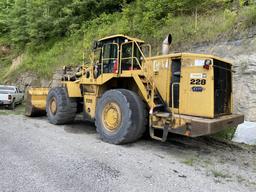 2005 CATERPILLAR 988G WHEEL LOADER, 8 YARD GP BUCKET, 4WD, 35/65-33 TIRES, RUNS AND OPERATES, S/N