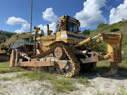 2001 CATERPILLAR D10R DOZER, ENCLOSED CAB, S/N: 3KR01773, 38,114 HOURS, 206'' BLADE, 24'' TRACK SHOE