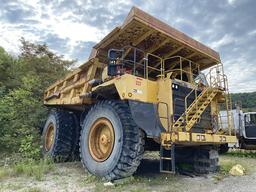 1998 CATERPILLAR 785B, ROCK TRUCK, RIGID FRAME, ENCLOSED CAB, S/N: 6HK0078, APPROX. 71,744 HOURS,