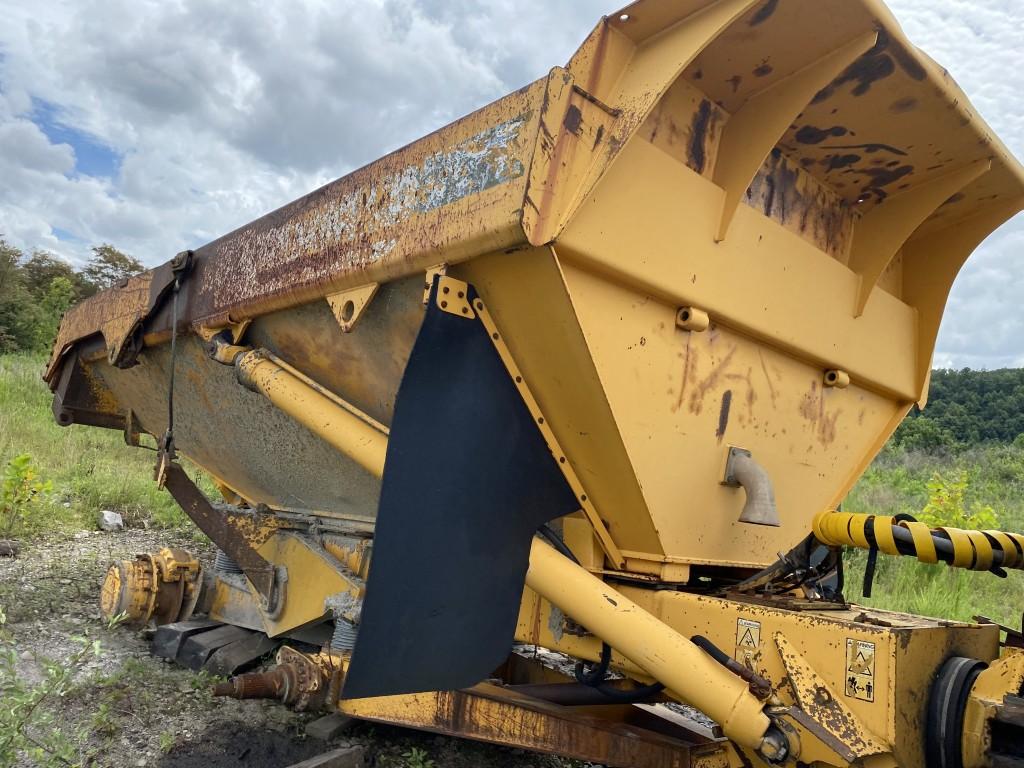 1997 VOLVO A30C ARTICULATED OFF-HIGHWAY TRUCK, ENCLOSED CAB, S/N: A30CV2693, HOURS, N/A, REAR
