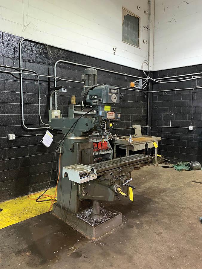 LAGUN REPUBLIC FTV-2, VERTICAL MILLING MACHINE, 4,200 RPM CAP., 54'' X 10'' TABLE, NEWALL TOPAZ