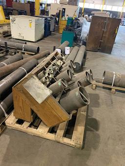(9) SKIDS OF ASSORTED STEEL, AND STEEL PIPE