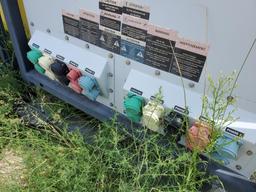 1200A GENSET I-LINE PANEL, CAT# HCP235912N, HEAVY DUTY SKID MOUNTED WITH FORK POCKETS (PARTS ONLY...