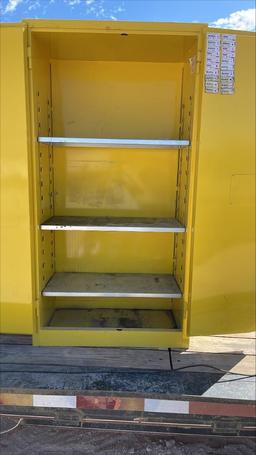 Fire Proof Cabinet, 44-gallon Capacity