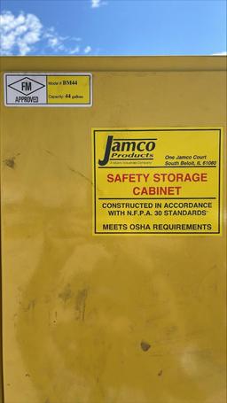 Fire Proof Cabinet, 44-gallon Capacity