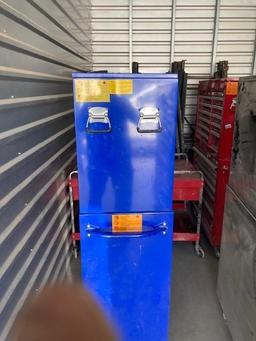 Rolling Toolbox, 2-Pieces, Blue