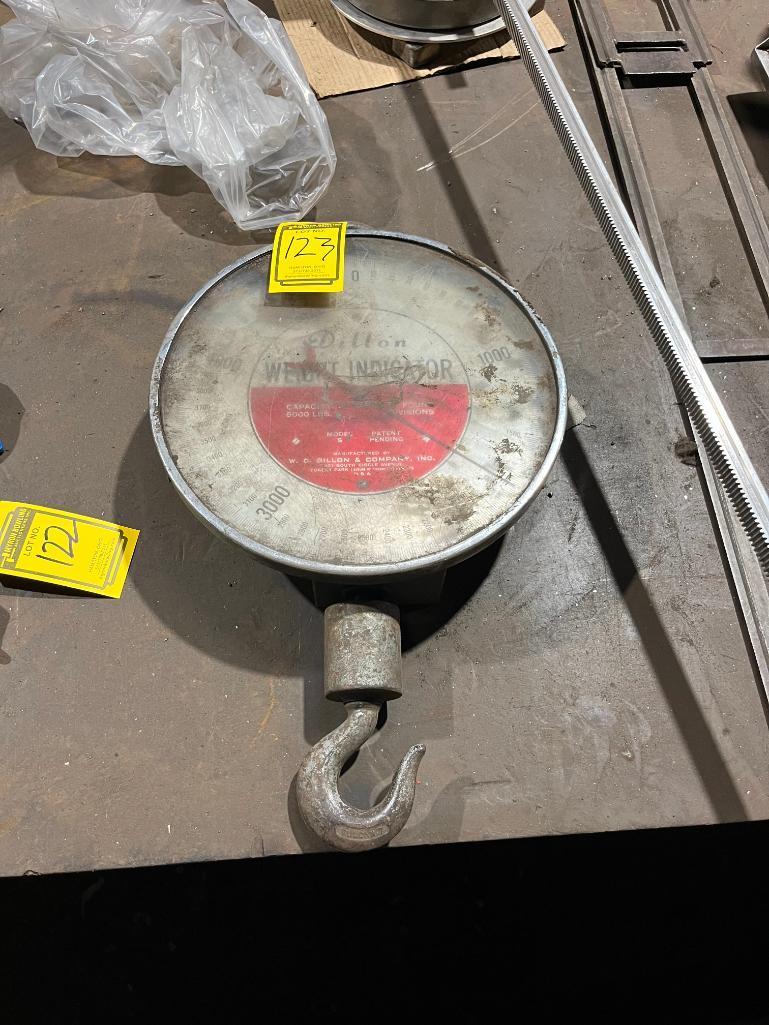 Dillion dial crane scale