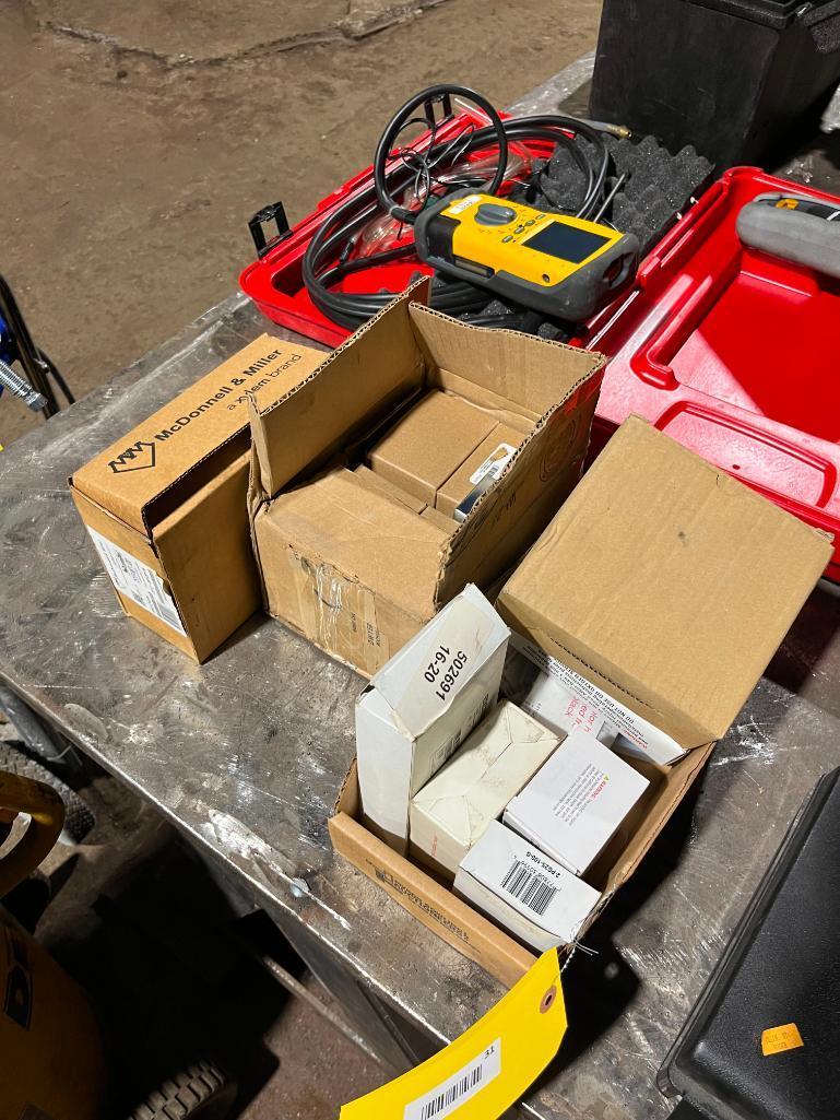 assorted electrical gages, drives