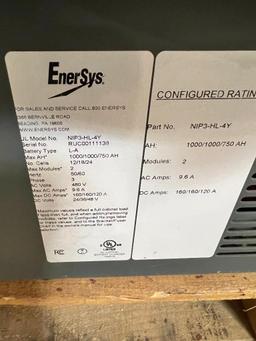 Enersys Enforcer Battery Charger, Model NIP3-HL-4Y, s/n RUC00111138, 3-Phase